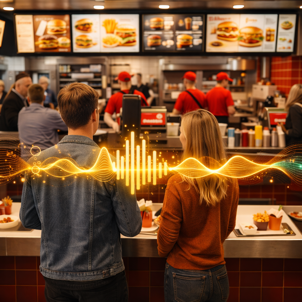 Musique professionnelle pour fast-food pendant le service