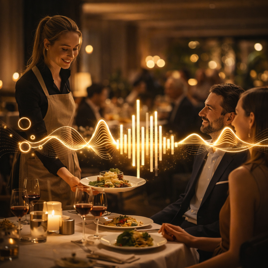 Restaurant gastronomique avec ambiance élégante